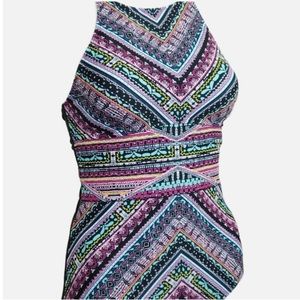 Mossimo bohemian print one piece S
